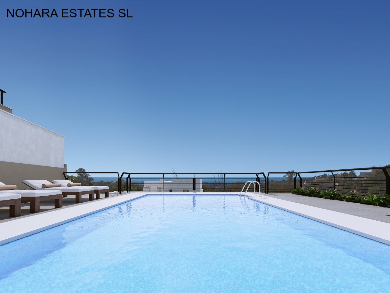 A4 Marbella Lake apartments Nueva Andalucia pool 2